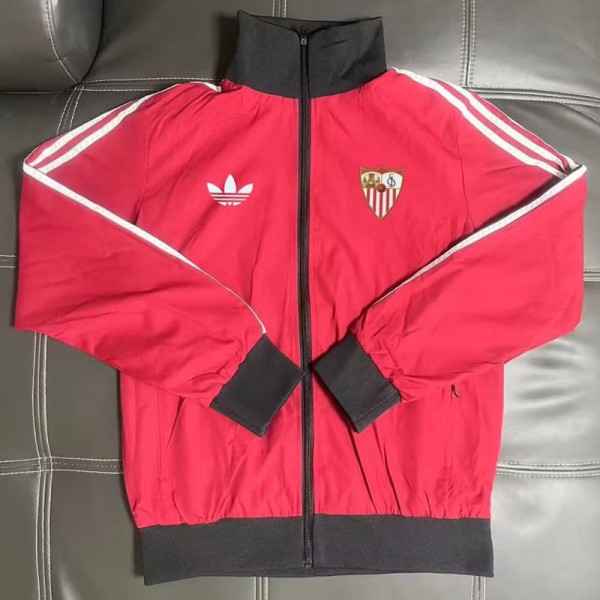 2025/26 Sevilla Red Windbreaker