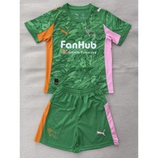 2025/26 Derby County GKG Green Fans Kids Soccer jersey