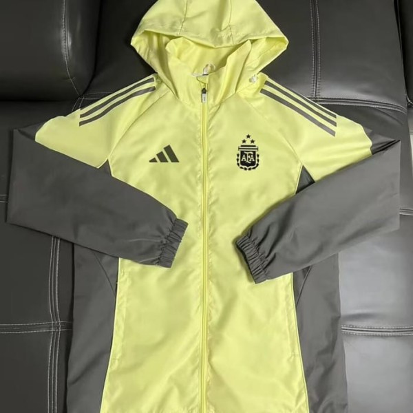 2025 Argentina Yellow Windbreaker