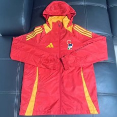 2025 Italy Red Windbreaker