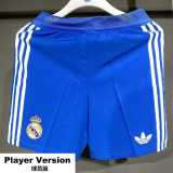 [PLAYER] 2025/26 R MAD 3RD Blue Player Soccer Shorts