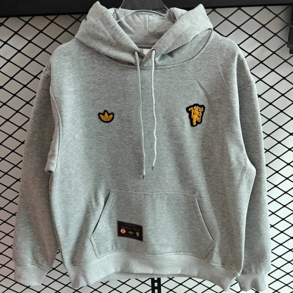2025/26 Man Utd Gray Hoody