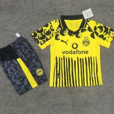 2025/26 Dortmund Club World Cup Yellow Fans Kids Soccer jersey