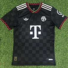 2025/26 Bayern 3RD Black Fans Soccer jersey