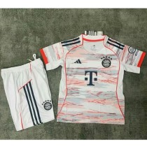 2025/26 Bayern Away Fans Kids Soccer jersey