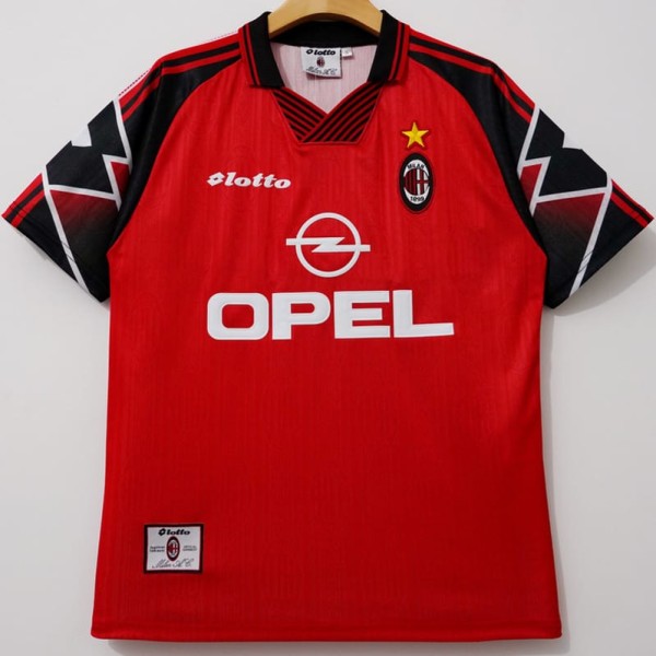 1997/98 ACM 4RD Red Retro Soccer jersey