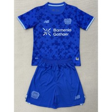 2025/26 Bayer 04 Leverkusen 3RD Blue Fans Kids Soccer jersey