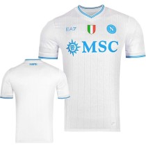 2025/26 Napoli UEFA CL Away White Fans Soccer jersey