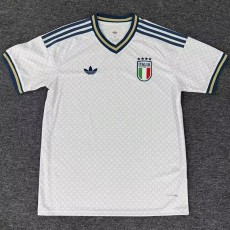 2025 Italy Away White Fans Soccer jersey