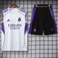 2025/26 R MAD White Training Shorts Suit