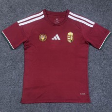 2025 Hungary Home Crimson Fans Soccer jersey