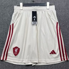 2025/26 LIV Away White Fans Soccer Shorts