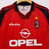1997/98 ACM 4RD Red Retro Soccer jersey