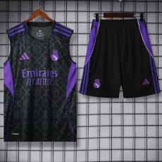 2025/26 R MAD Black Training Shorts Suit