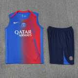 2025/26 PSG Blue Training Shorts Suit
