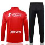 2025/26 Al Hilal FC Red Half Pull Tracksuit