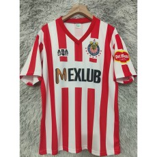 1992/93 Chivas Home Red Retro Soccer jersey
