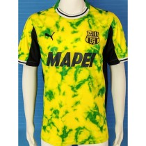 2025/26 US Sassuolo Calcio 3RD Yellow Fans Soccer jersey