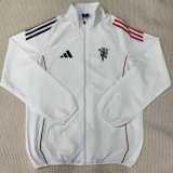 2025/26 Man Utd White Windbreaker