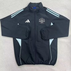 2025/26 Man Utd Black Windbreaker