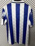 1991 Sheffield Wednesday Home Blue Retro Soccer jersey