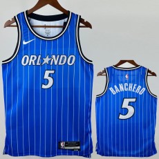 2025/26 MAGIC BANCHERO #5 Blue NBA Jerseys
