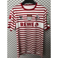 2025/26 1. FC  koln Special Edition White Fans Soccer jersey