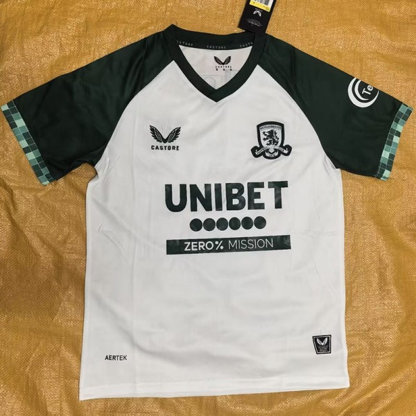 2025/26 Middlesbrough 3RD White Fans Soccer jersey