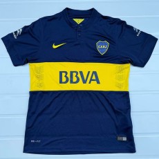 2014/15 Boca Juniors Home Blue Retro Soccer jersey