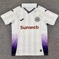 2025/26 RSC Anderlecht Away White Fans Soccer jersey