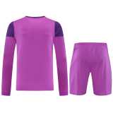 2025/26 R MAD GKP Purple Fans Long Sleeve Men Sets Soccer jersey
