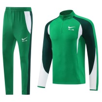 2025 WQD Green Half Pull Tracksuit