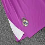 2025/26 R MAD GKP Purple Fans Men Sets Soccer jersey