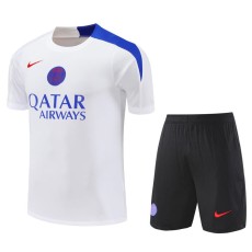 2025/26 PSG White Training Shorts Suit