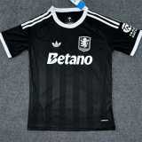 2025/26 Aston Villa GKB Black Fans Soccer jersey