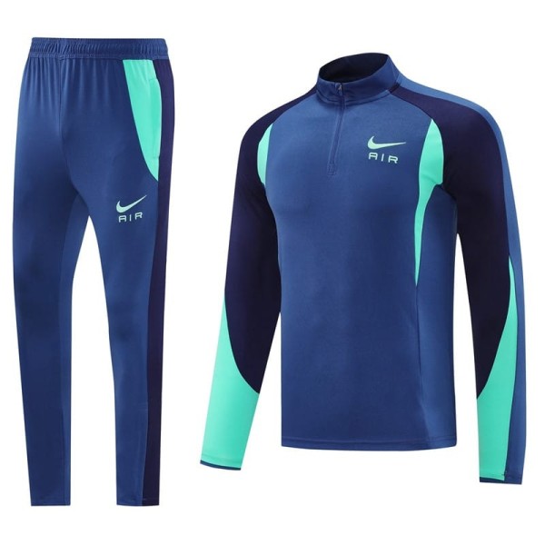 2025 WQD Blue Half Pull Tracksuit