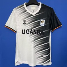 2024/25 Uganda Away White Fans Soccer jersey
