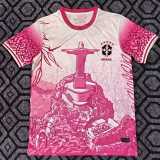 2025 Brazil Special Edition Pink Fans Soccer jersey