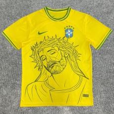 2025 Brazil Special Edition Yellow Fans Soccer jersey