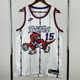 2025/26 RAPTORS CARTER #15 White NBA Jerseys