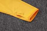 2025/26 Boca Juniors Yellow Half Pull Tracksuit