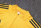 2025/26 Boca Juniors Yellow Half Pull Tracksuit