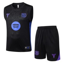 2025/26 BAR Black Training Shorts Suit
