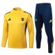 2025/26 Boca Juniors Yellow Half Pull Tracksuit