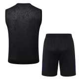 2025/26 BAR Black Training Shorts Suit