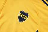 2025/26 Boca Juniors Yellow Half Pull Tracksuit