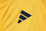 2025/26 Boca Juniors Yellow Half Pull Tracksuit