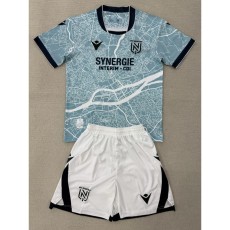2025/26 FC Nantes Away Azure Fans Kids Soccer jersey