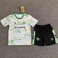 2025/26 Real Betis Special Edition White Fans Kids Soccer jersey