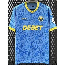 2025/26 Wolves 3RD Azure Fans Soccer jersey